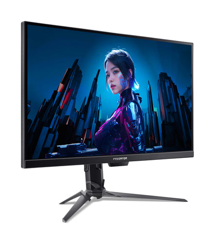 Acer Predator XB273UF5 Pulsar – skærm set fra venstre skrå vinkel