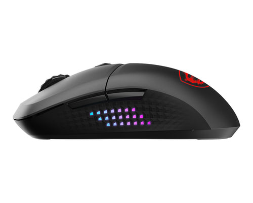 MSI VERSA 300 ELITE WIRELESS gamingmus - sort - visning 4