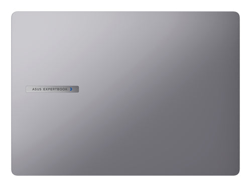ASUS ExpertBook P3 P3405CVA-NZ0417X – lukket låg set ovenfra; tastaturlayout illustrativt