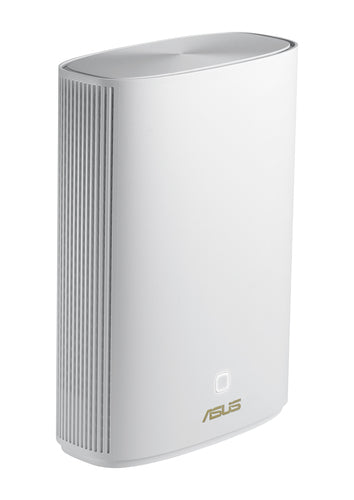 ASUS ZenWiFi AX Hybrid XP4 – router set skråt fra venstre