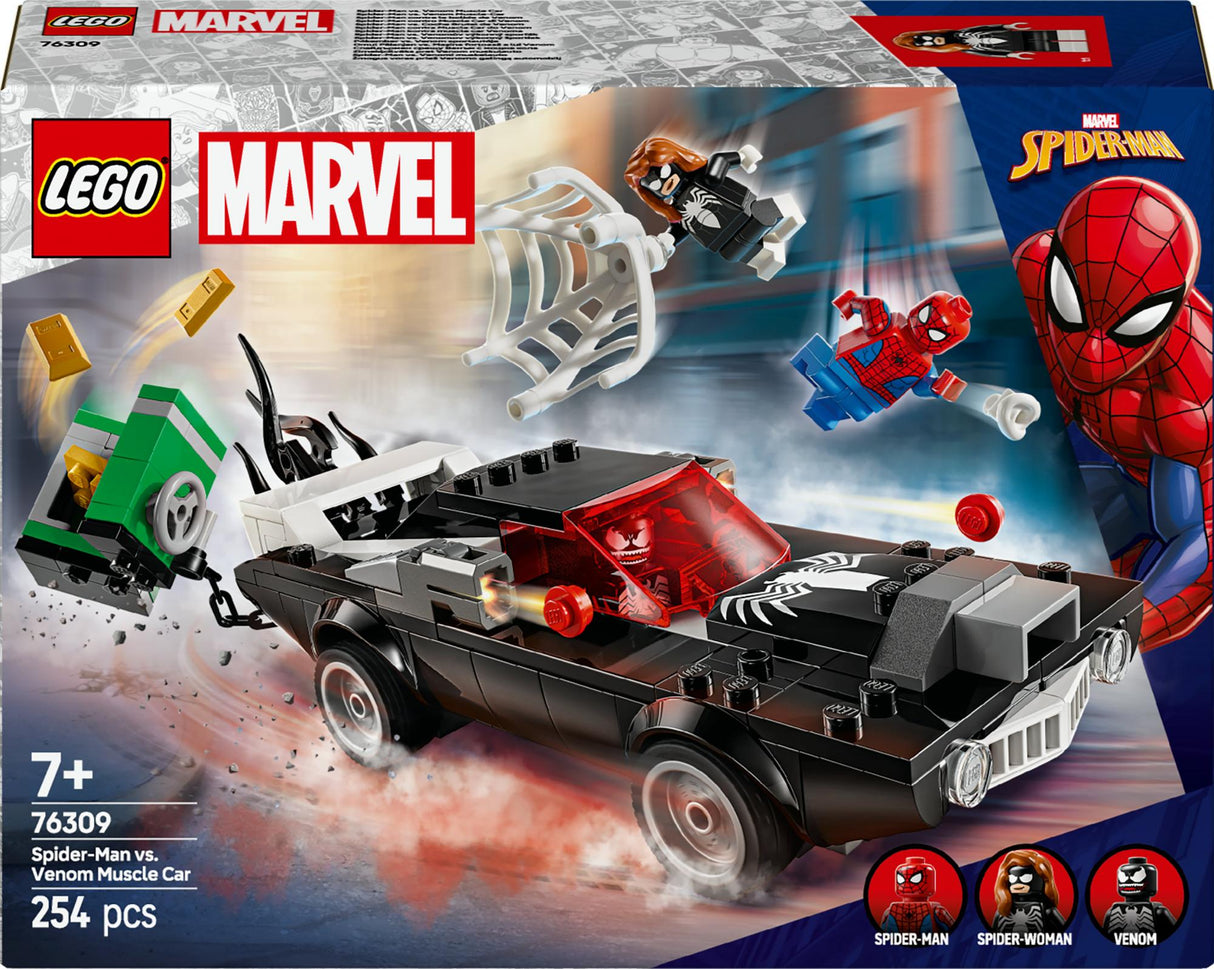 LEGO 76309 Marvel Super Heroes Spider-Man vs. Venom Muscle Car LEGO