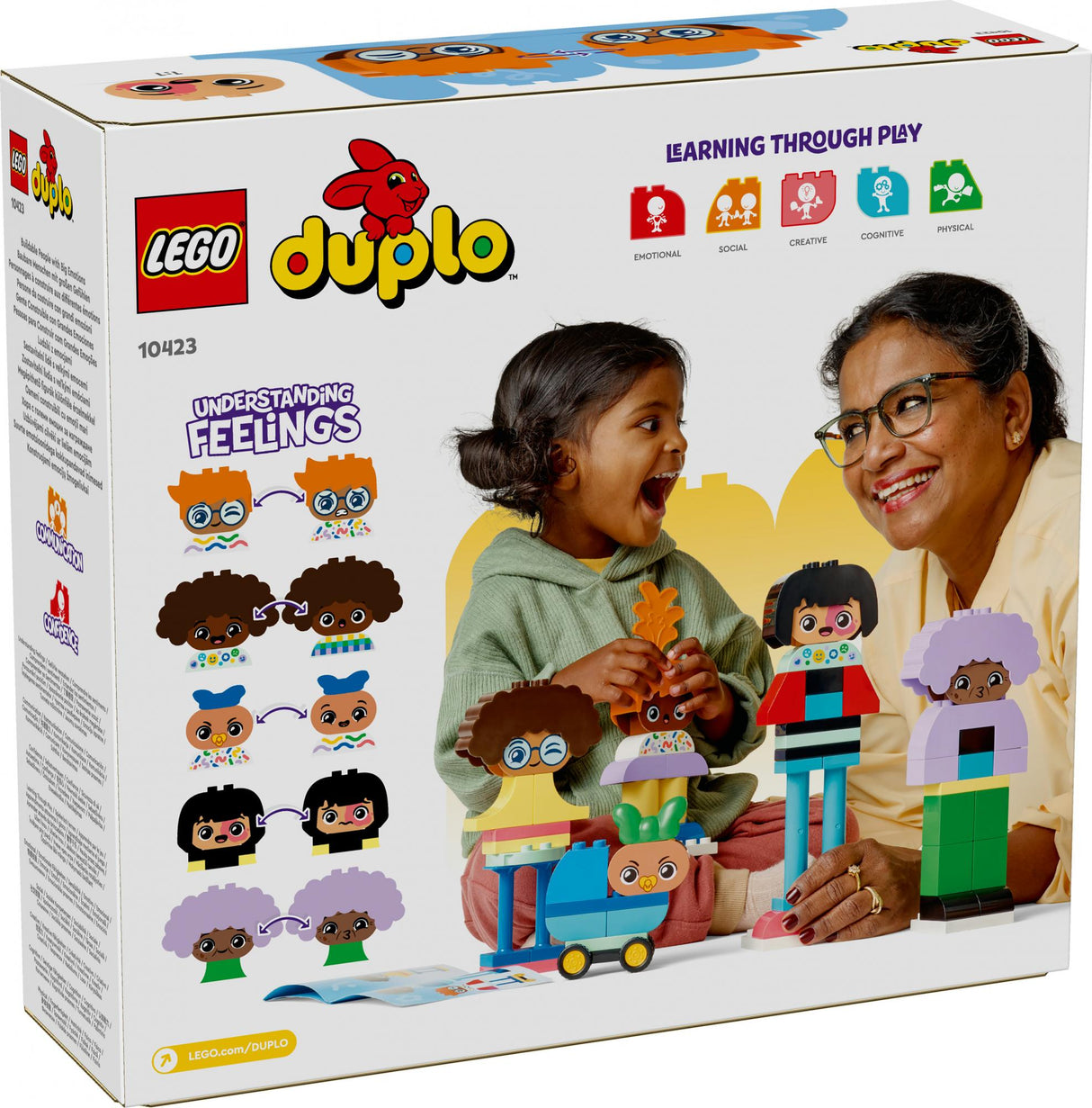 LEGO 10423 DUPLO Buildable people with big feelings LEGO