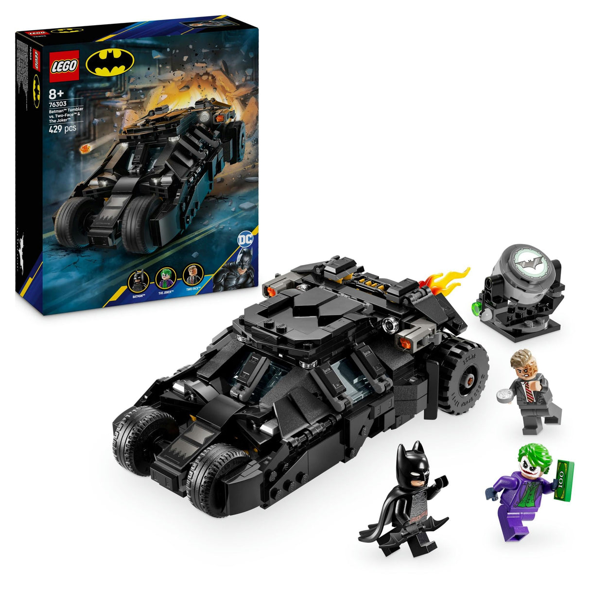 LEGO 76303 DC Super Heroes Batman Tumbler vs. Two Face & The Joker LEGO