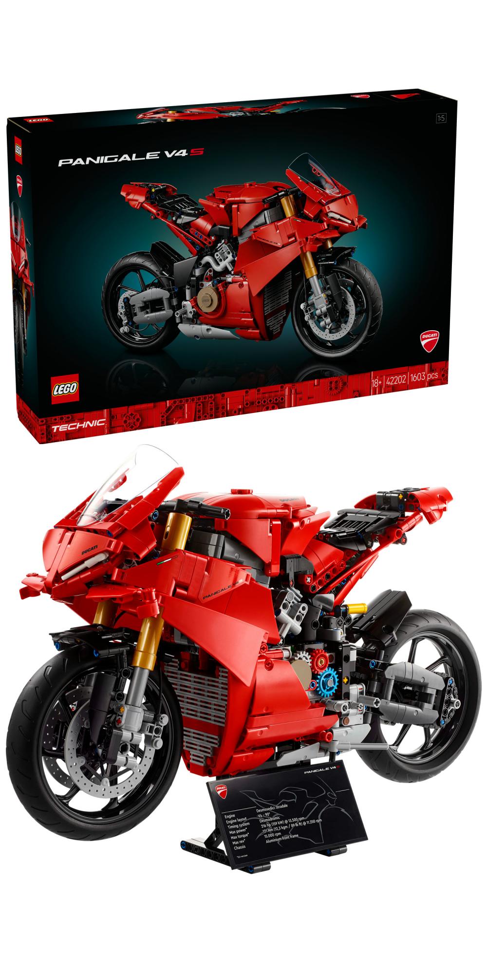 LEGO 42202 Technic Ducati Panigale V4 S Motorcycle LEGO