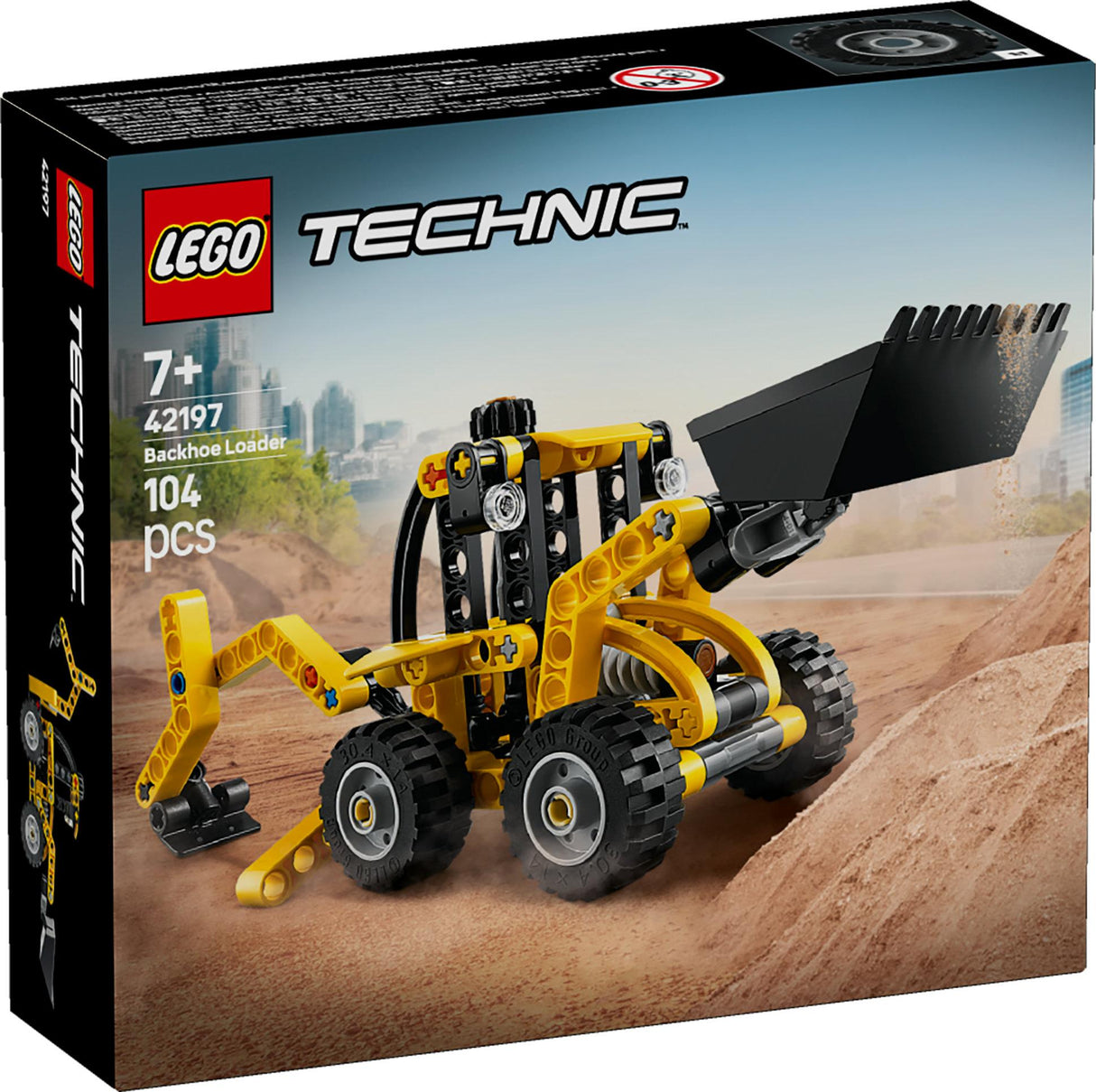 LEGO 42197 Technic Backhoe Loader LEGO
