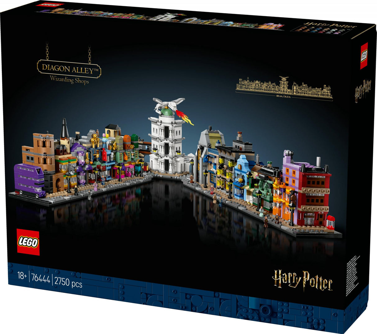 LEGO 76444 Harry Potter The Wizarding World of Diagon Alley LEGO