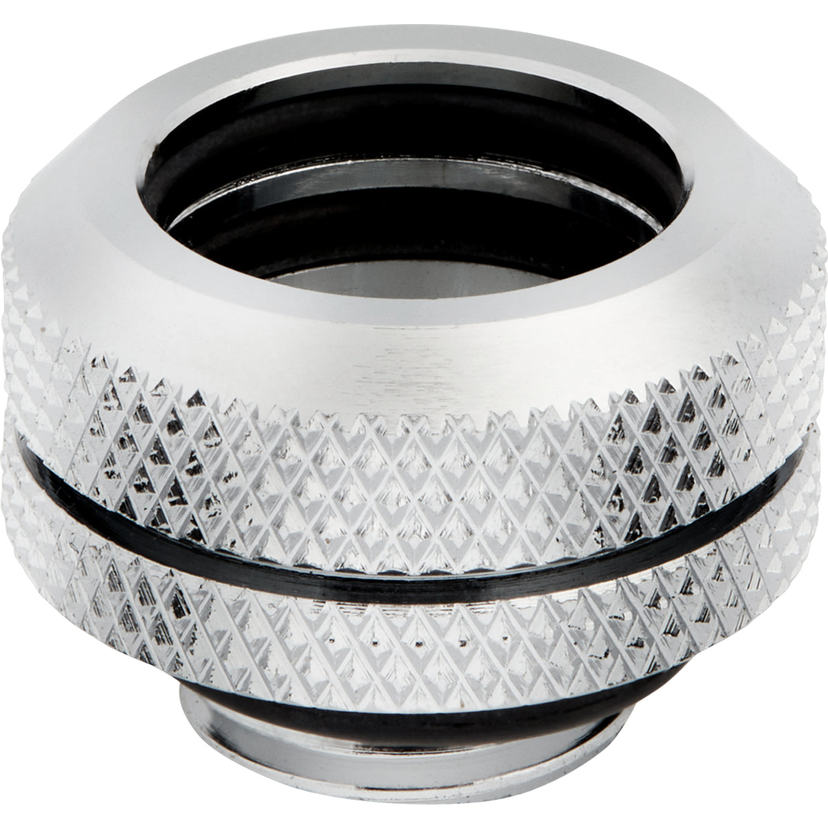 CORSAIR Hydro X Series XF Hardline 14mm Kølevæske system tilpasning 4-pack Sølv