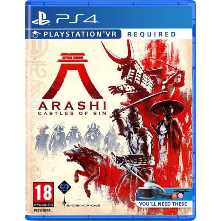 Arashi: Castles of Sin (VR) – PlayStation 4 – spilomslag