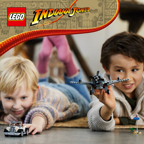 LEGO Indiana Jones 77012 – Kampfly-jagt – produktdetalje eller byggeeksempel 6