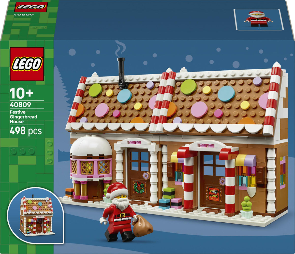 LEGO - LEGO Iconic - Festive Gingerbread House (40809) LEGO