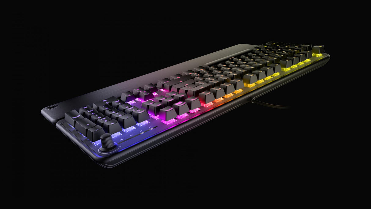 Roccat - Mechanische Gaming-Tastatur mit Pyro Linear Switches - Nordisches Layout