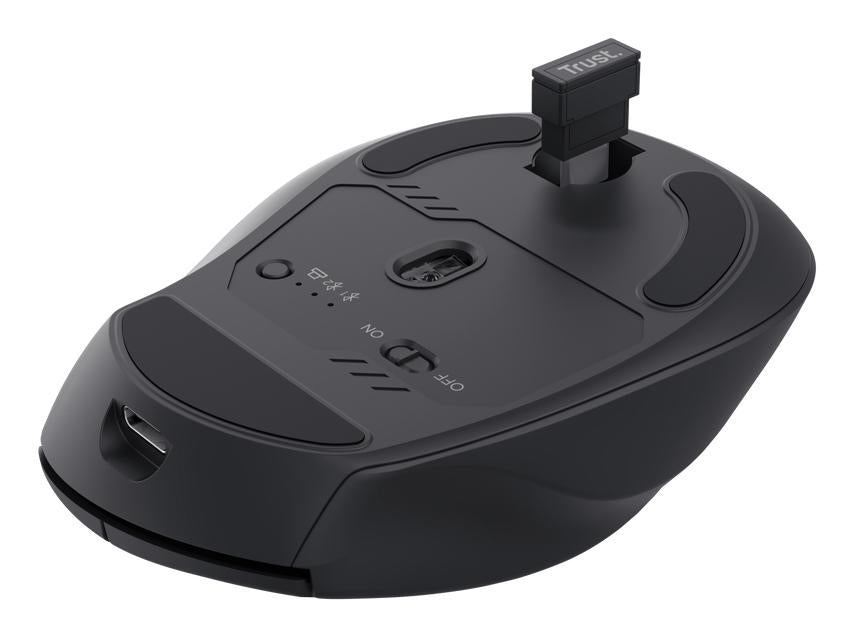 TRUST NIVEN COMFORT MULTI-WRLS MOUSE - BLACK TRUST