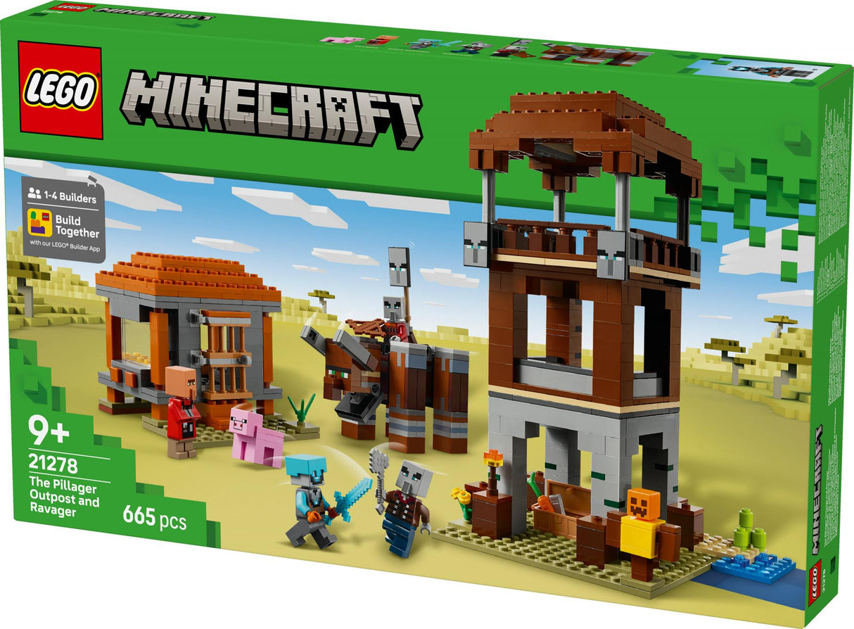 LEGO - Minecraft - The Pillager Outpost and Ravager (21278) LEGO
