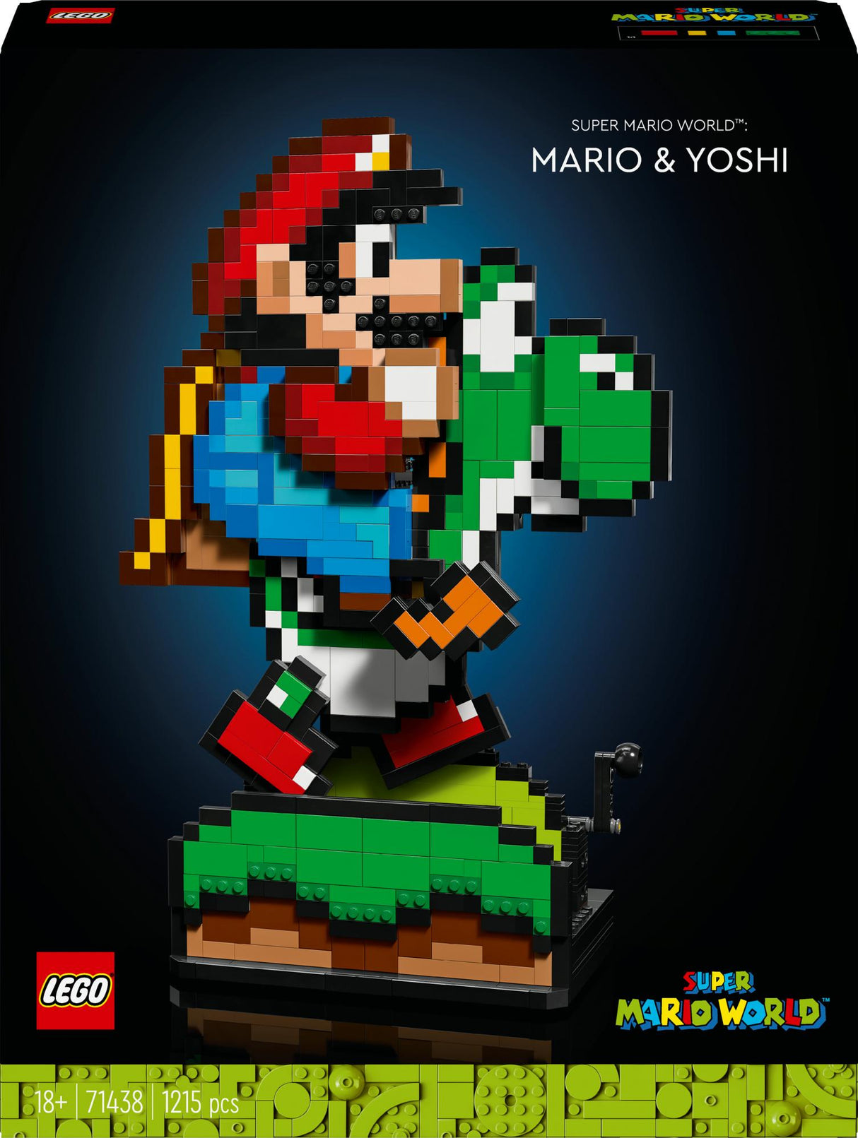 LEGO 71438 Super Mario World: Mario & Yosh LEGO