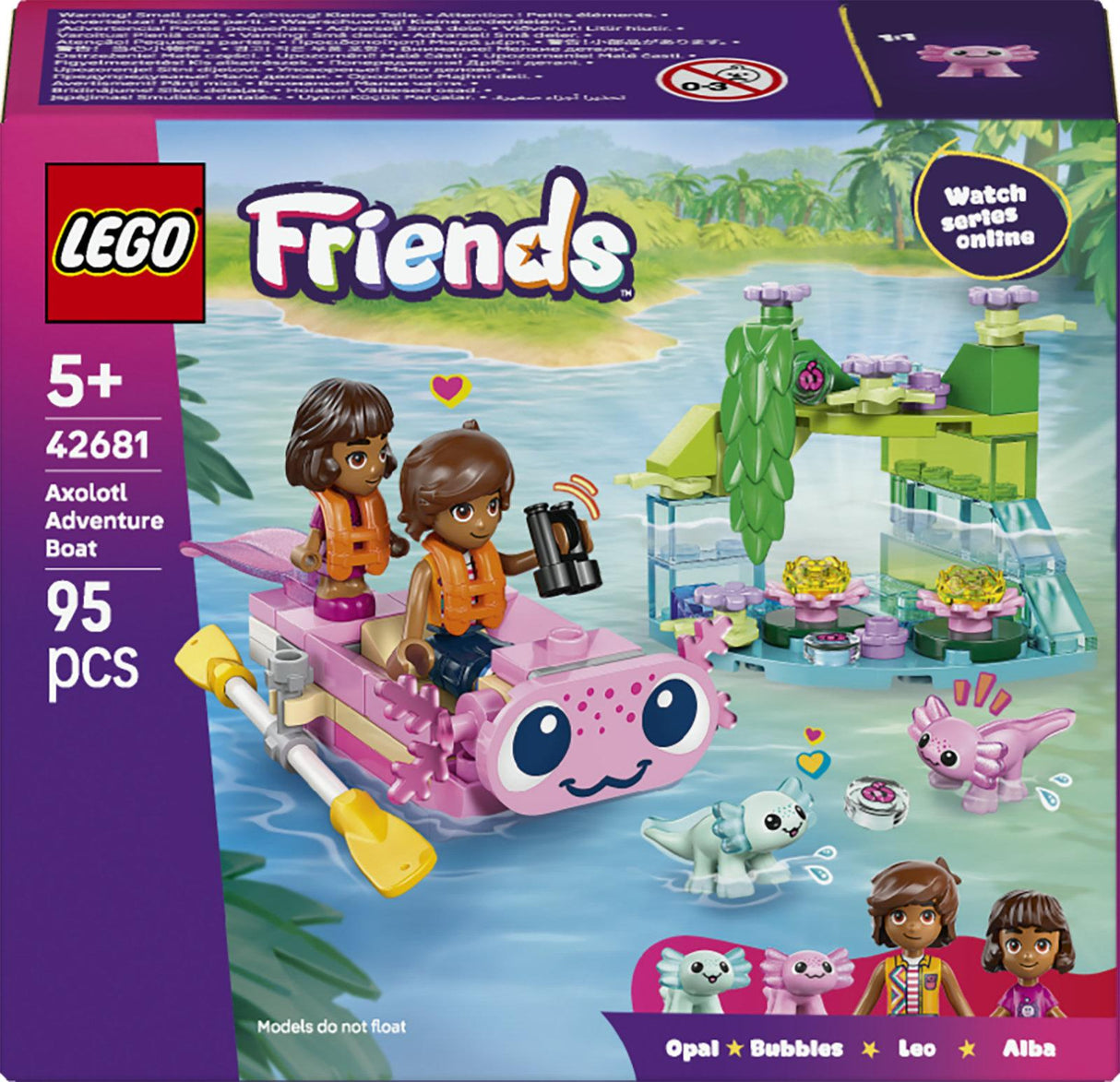 LEGO 42681 Friends Axolotl Adventure Boat LEGO