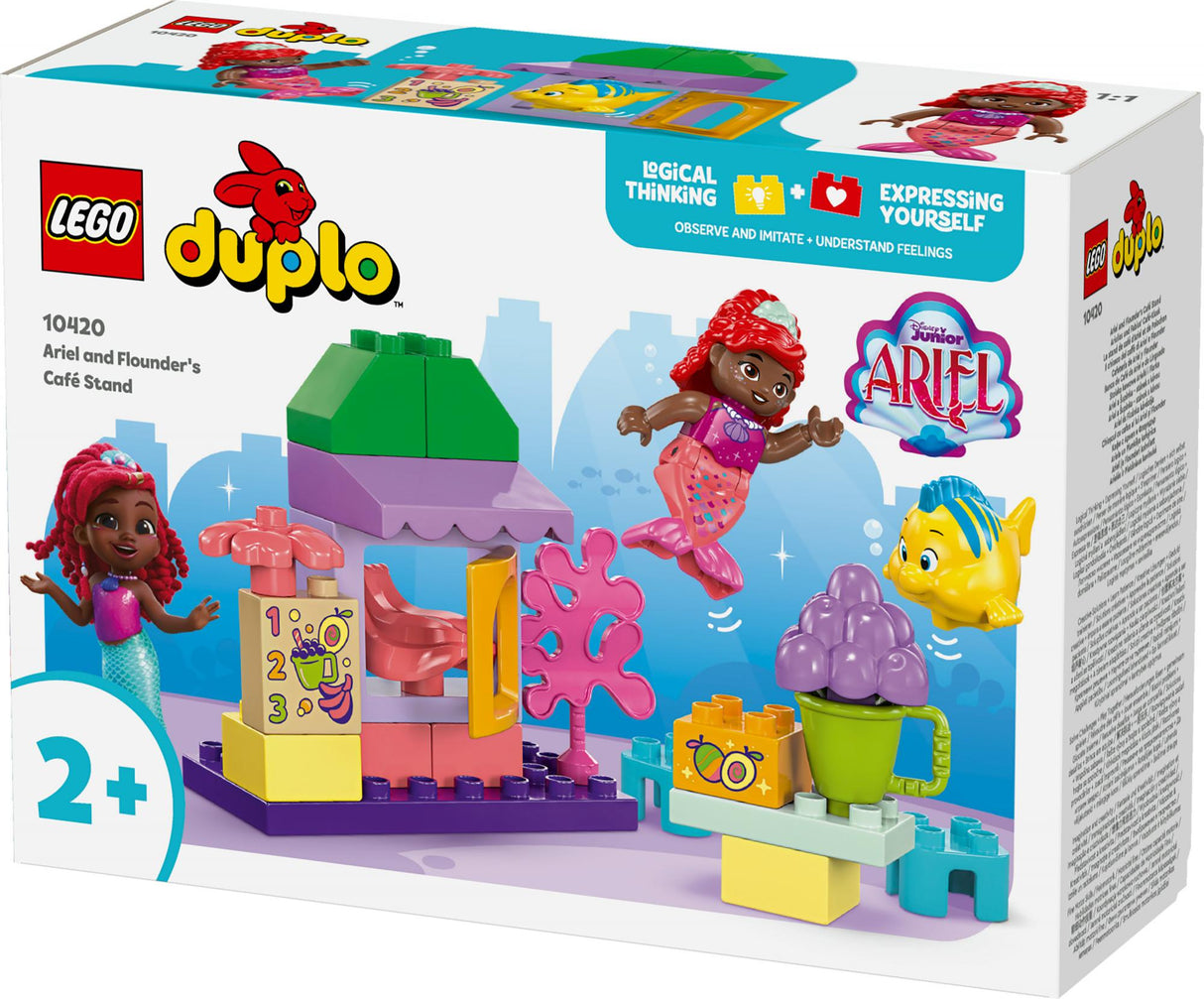LEGO 10420 DUPLO Disney Ariel and Flounder's Café Kiosk, construction toy LEGO