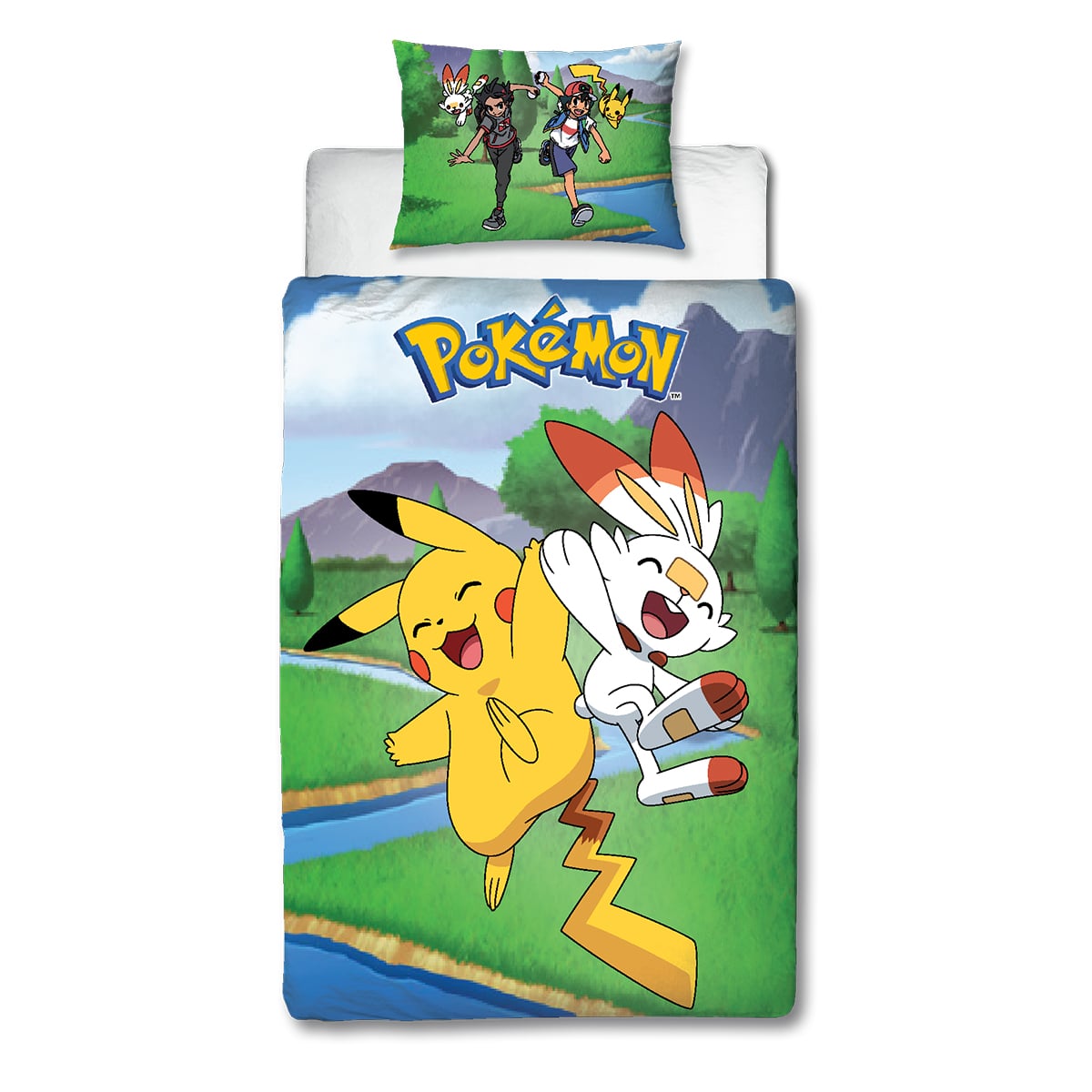 Pokémon sengetøj POK418 – 140 × 200 cm – produktbillede