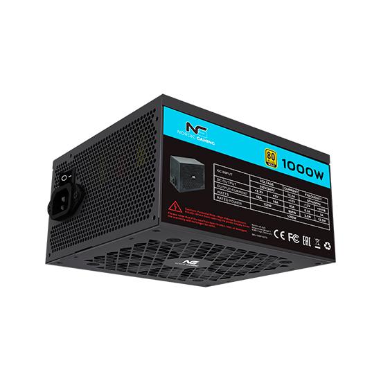 Nordic Gaming NGP-5279 Strømforsyning 1000W Modular 80+ Gold Nordic