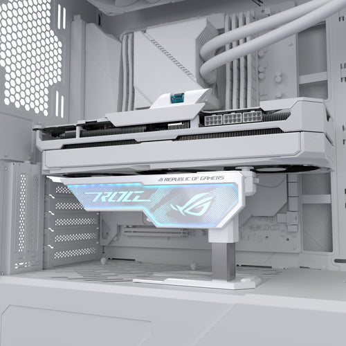 ASUS ROG Herculx graphics card holder White – Hvid
