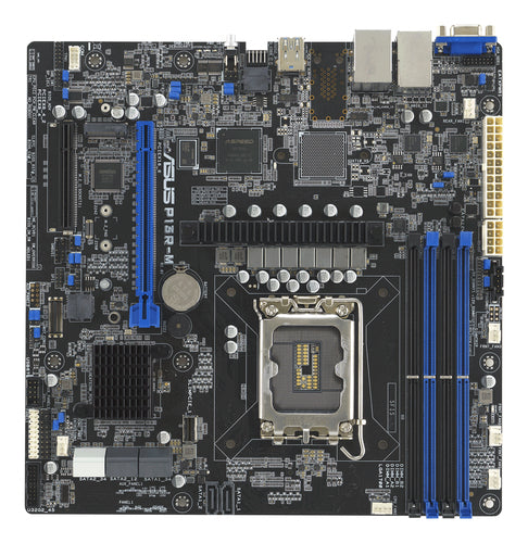ASUS P13R-M – micro ATX LGA1700 bundkort – set ovenfra