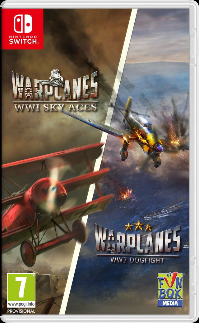 Warplanes: WW1 Sky Aces + WW2 Dogfight – emballage
