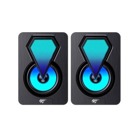 Computer speakers Havit SK210mini PRO 2.0 RGB (sort) Havit