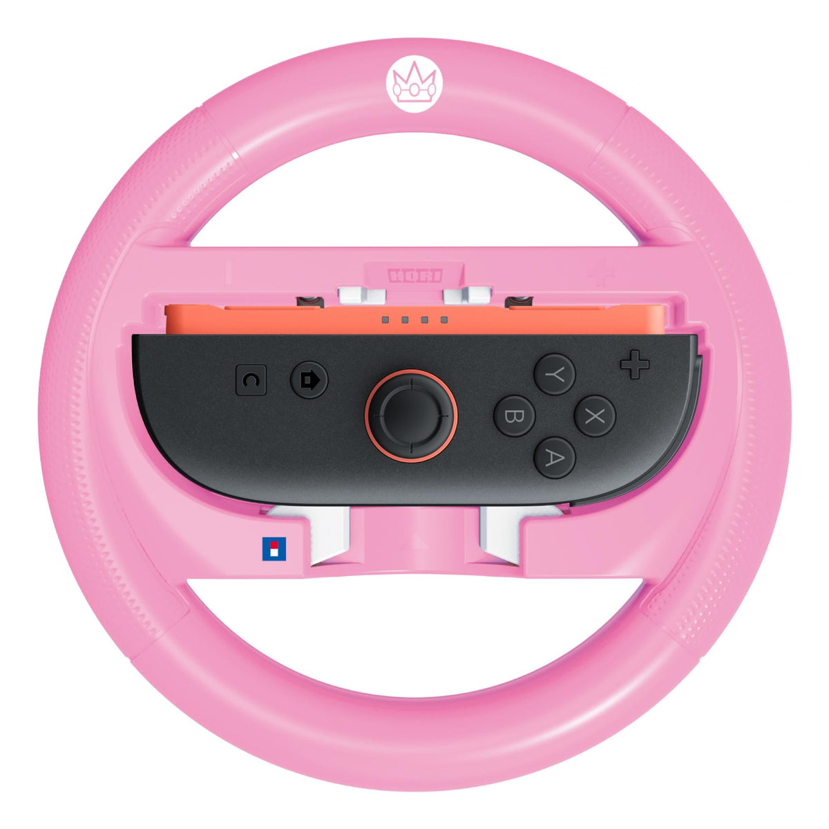 HORI - Racing Wheel Attachment Set for Switch 2 - Peach - Large HORI
