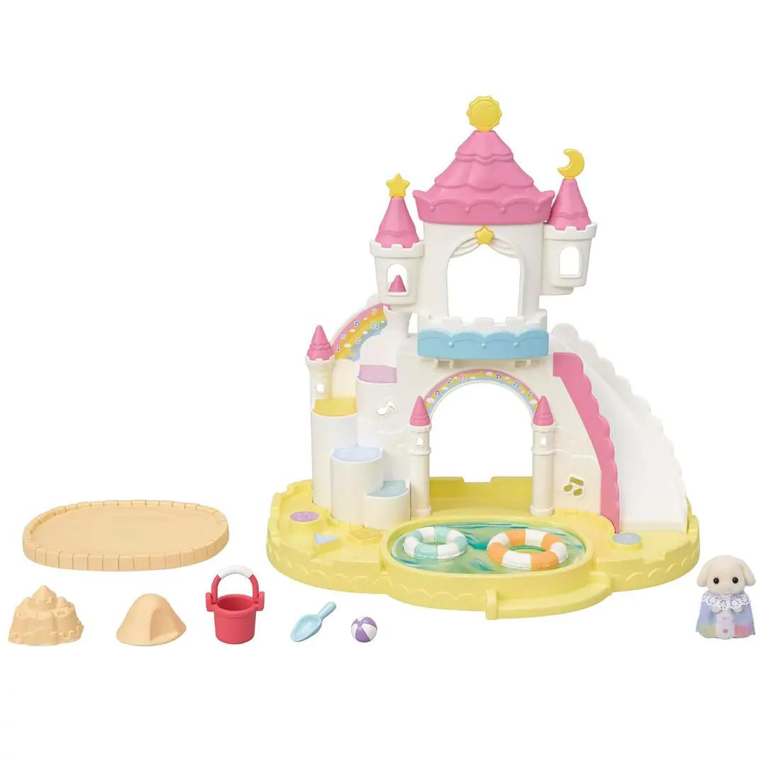Sylvanian Families børnehavesæt – sandkasse og pool med figur – produktbillede 3