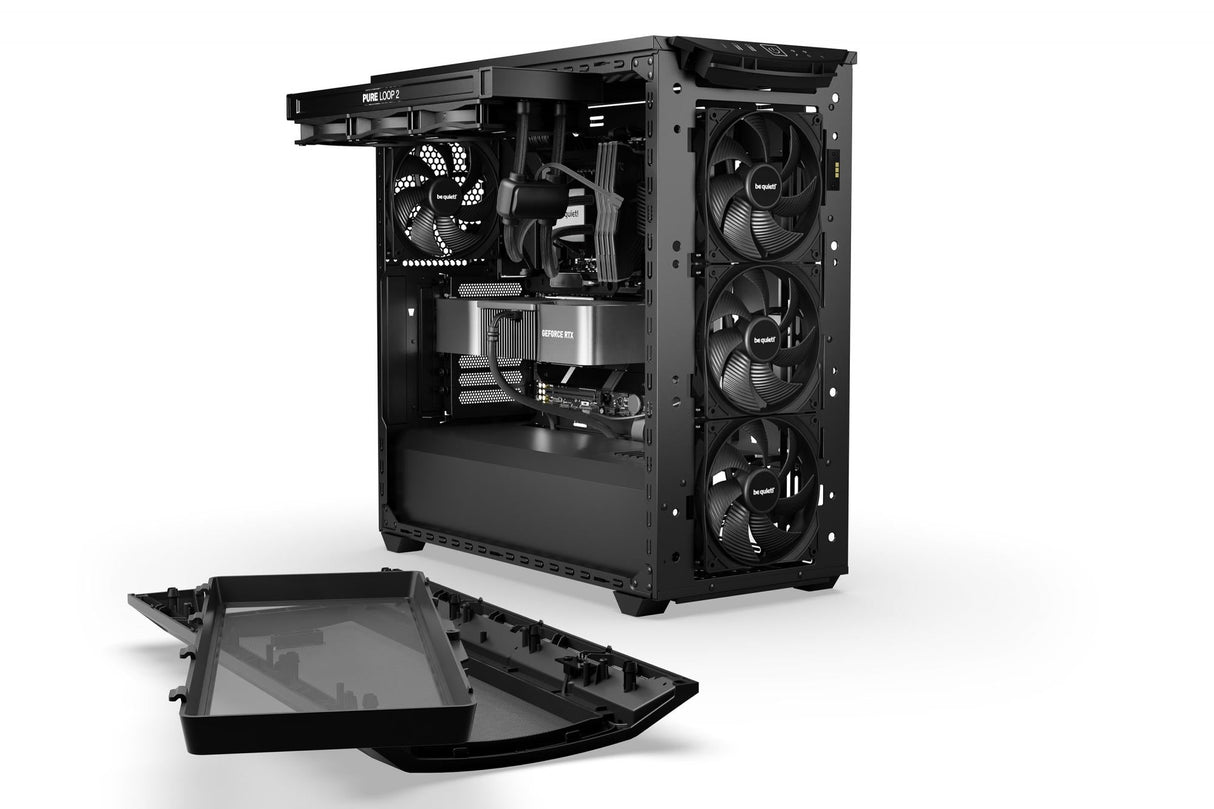be quiet! SHADOW BASE 800, tower case (black, tempered glass) Be quiet