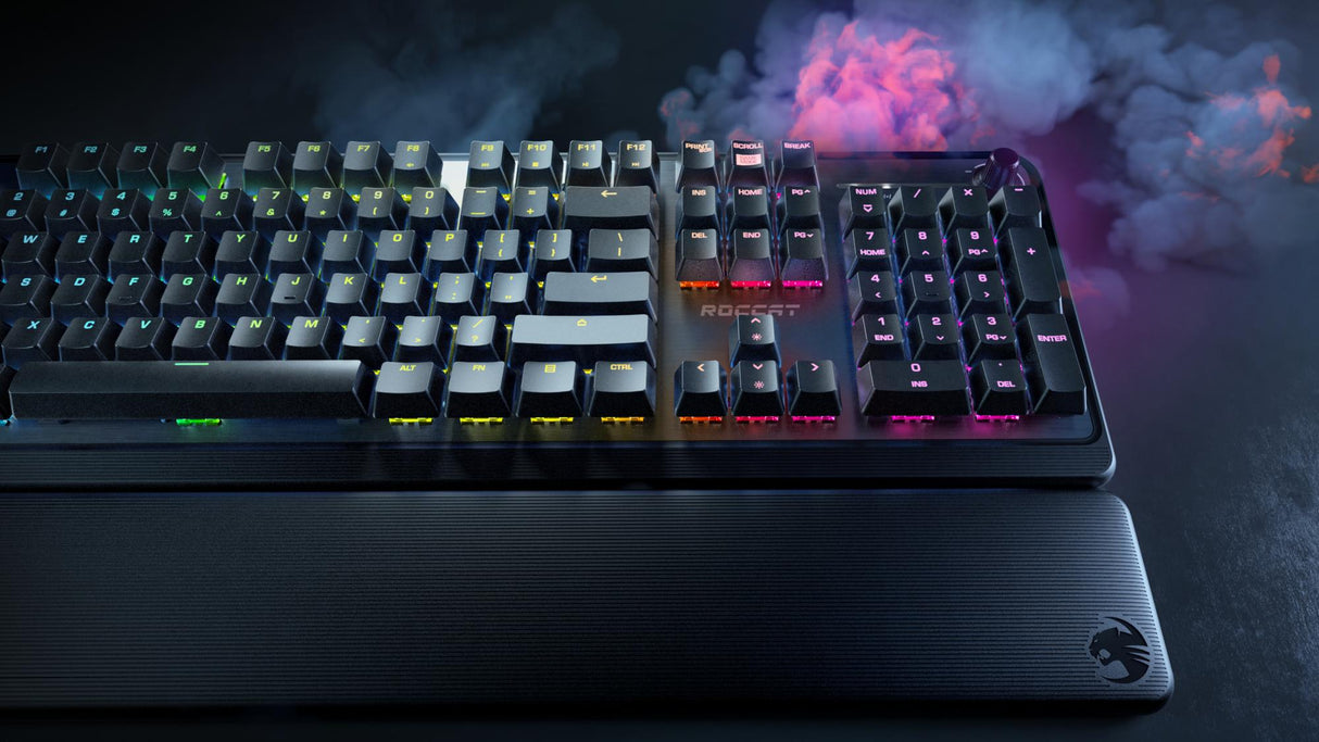 Roccat - Mechanische Gaming-Tastatur mit Pyro Linear Switches - Nordisches Layout