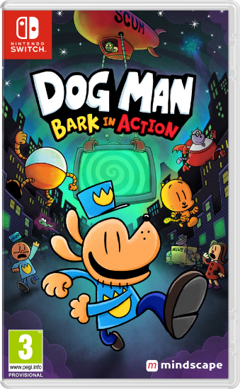 Dog Man: Bark in Action – Nintendo Switch – spilomslag
