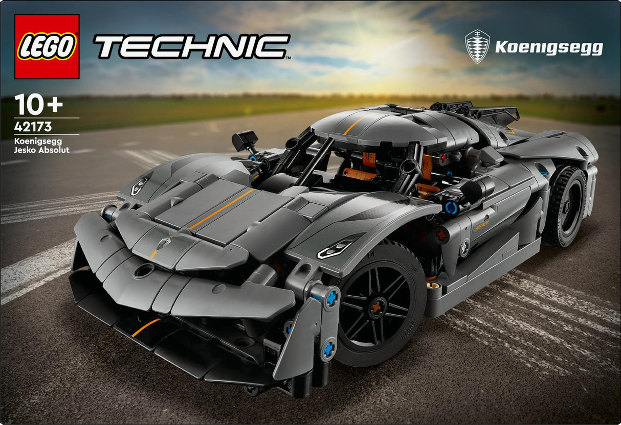 LEGO 42173 Technic Koenigsegg Jesko Absolut Super Sports Car in Gray LEGO