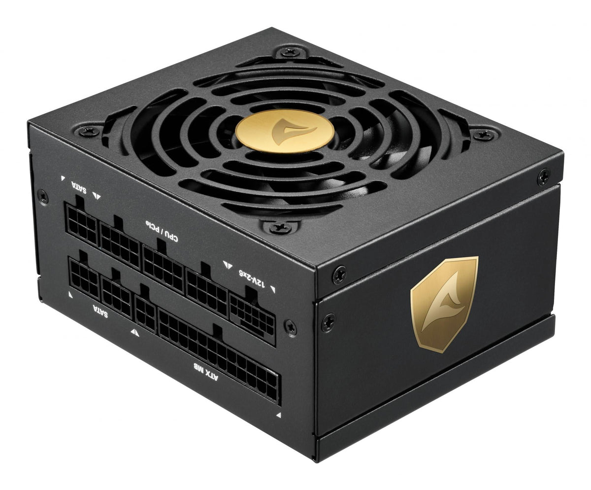 Sharkoon Rebel P20 SFX 850W Black SFX 12V 4.1 Cybenetics Platinum 12V-2x6 450W Fully Modular Zero RPM Power Supply Sharkoon