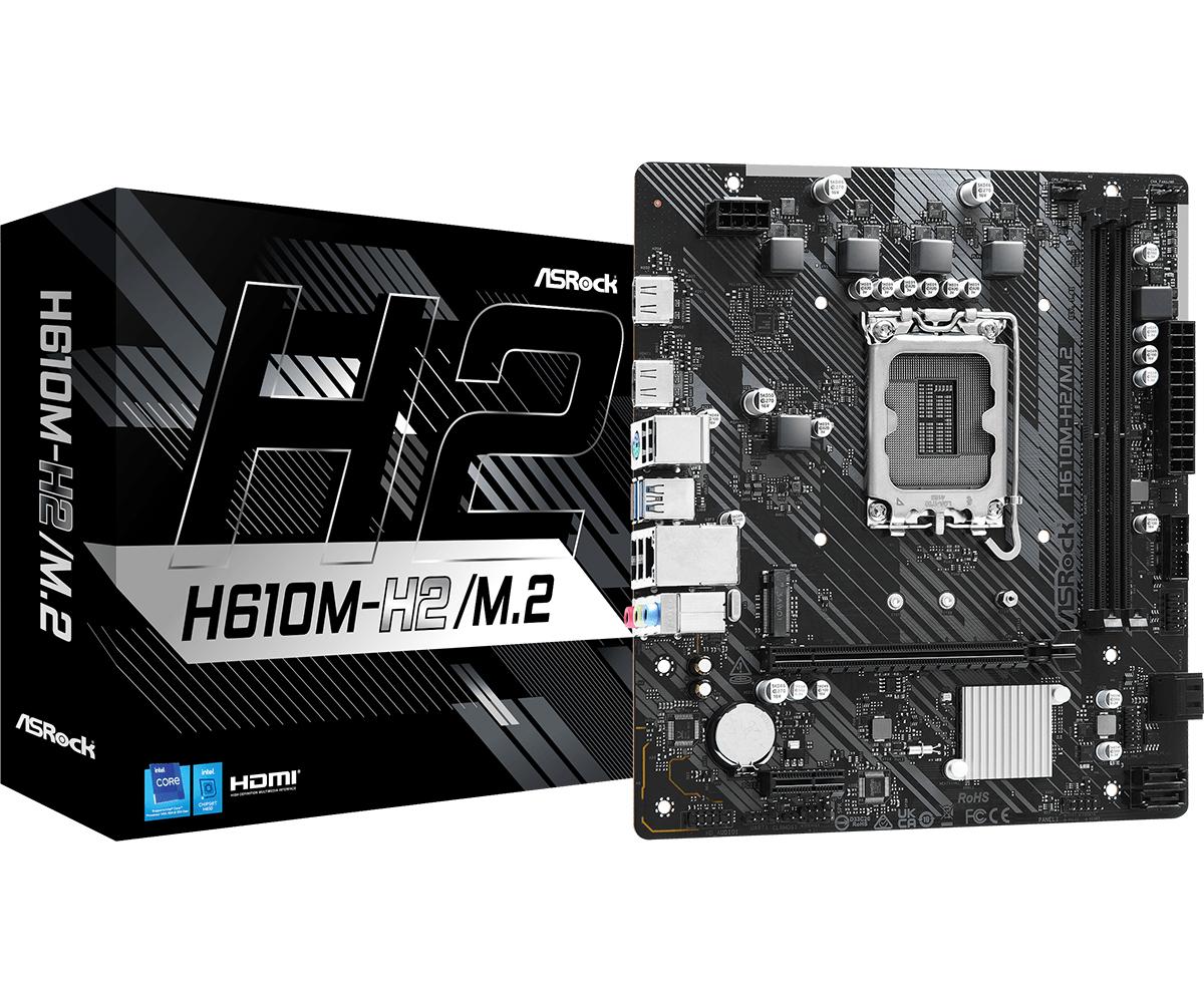 ASRock H610M-H2/M.2 DDR4 LGA1700 mATX