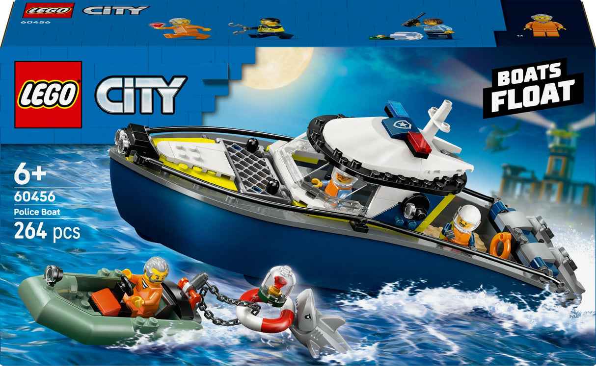LEGO 60456 City Police Boat Chase, construction toy LEGO