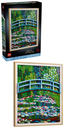 LEGO 31220 Art Claude Monet - Bridge over a water lily pond Lego