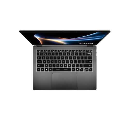 MSI Prestige 14 Flip AI+ D3MTG-002FR – tastatur og touchpad set ovenfra