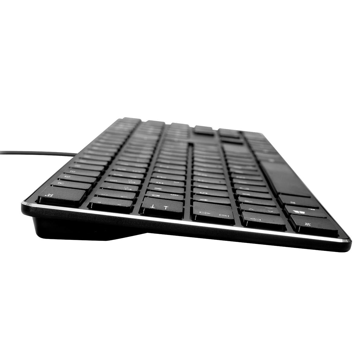 Speedlink - RIVA Slim Metal Scissor Keyboard, black - DE Layout Speedlink
