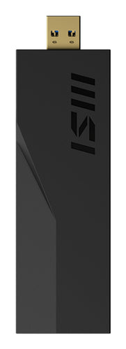 MSI BE6500 – Wi-Fi 7 USB-adapter – adapter set forfra