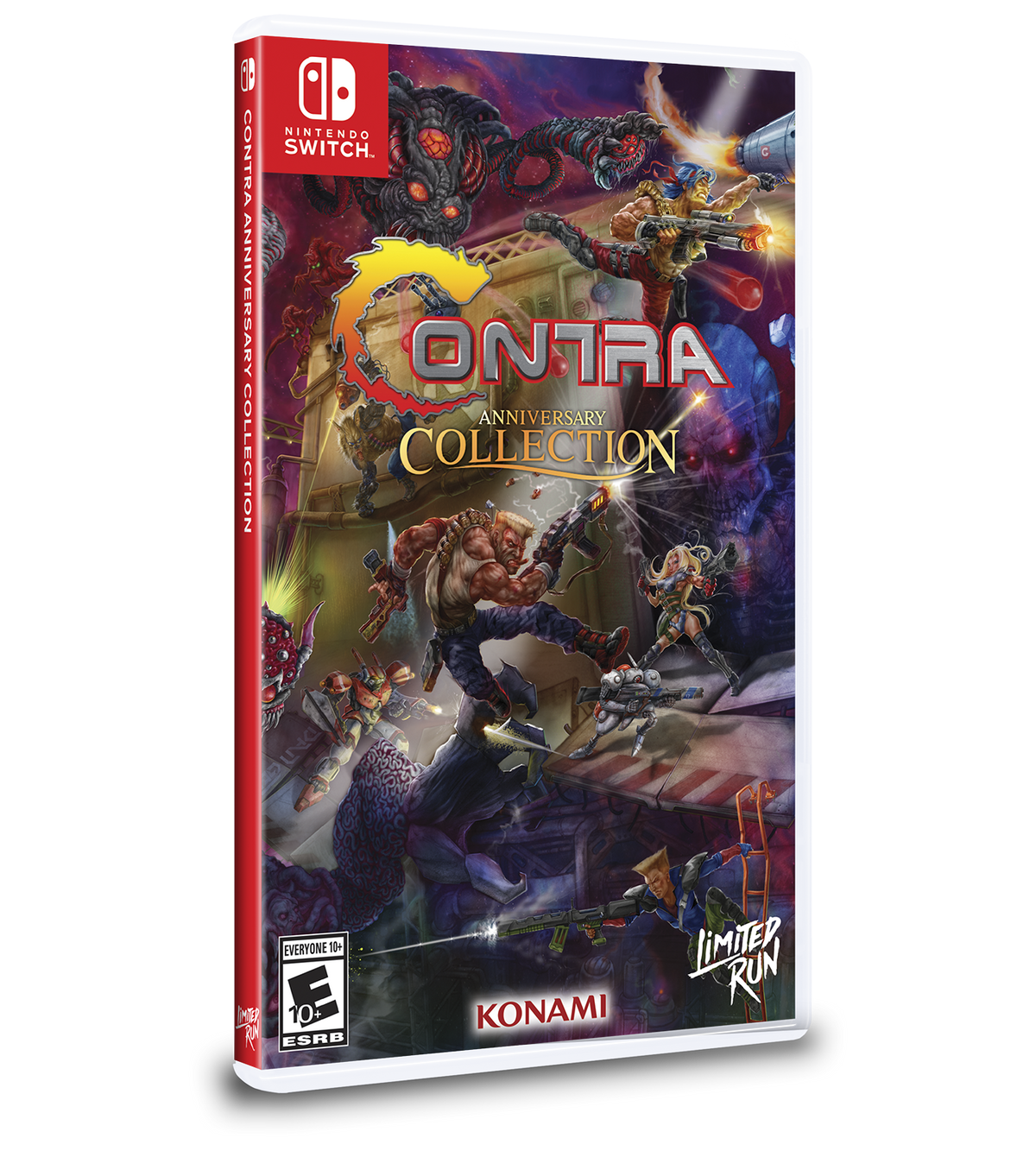 Contra Anniversary Collection – Nintendo Switch – forside