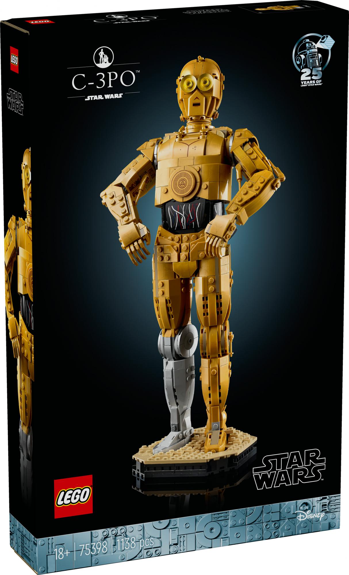 LEGO 75398 Star Wars C-3PO, construction toy LEGO