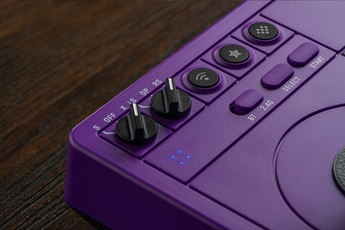 8BitDo Arcade Stick til Switch og PC – lilla – produktbillede 13