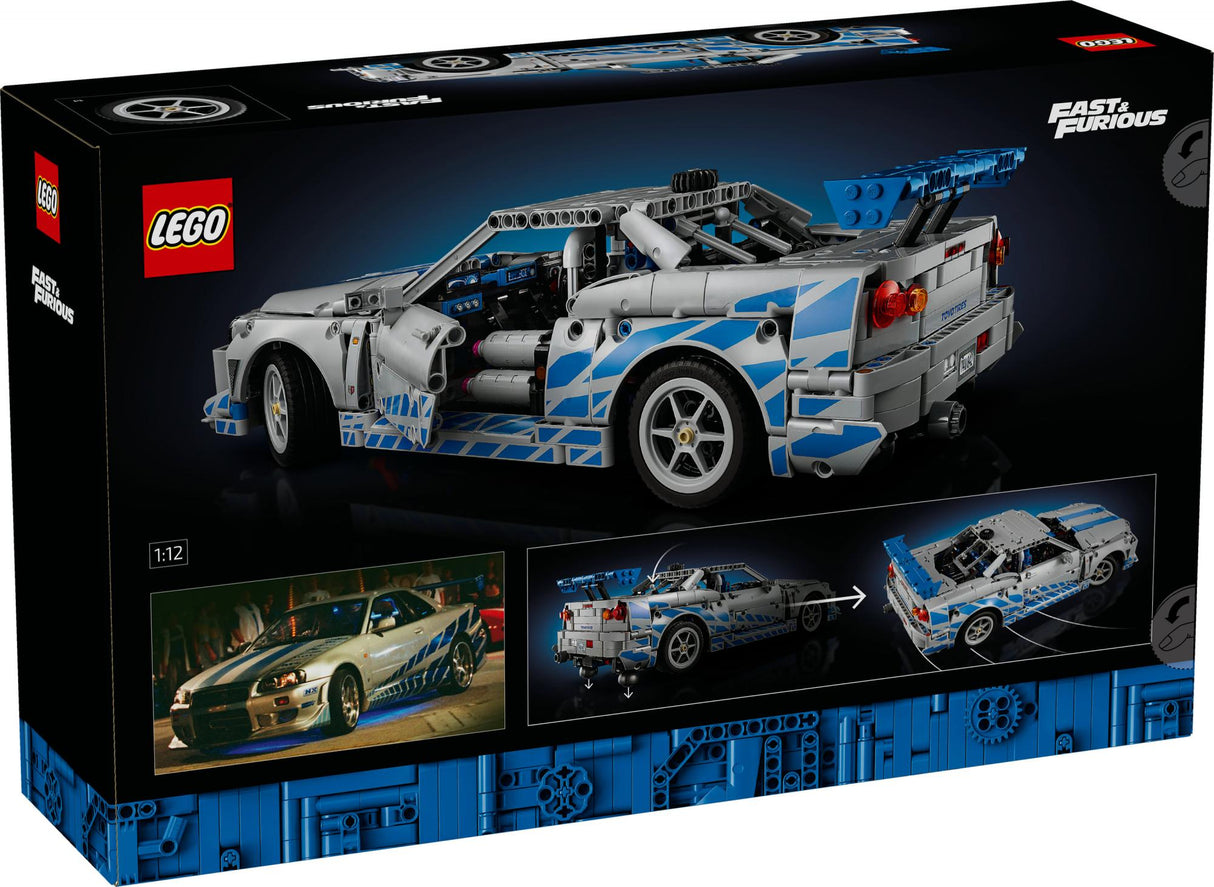 LEGO 42210 Technic 2 Fast 2 Furious Nissan Skyline GT-R(R34) LEGO