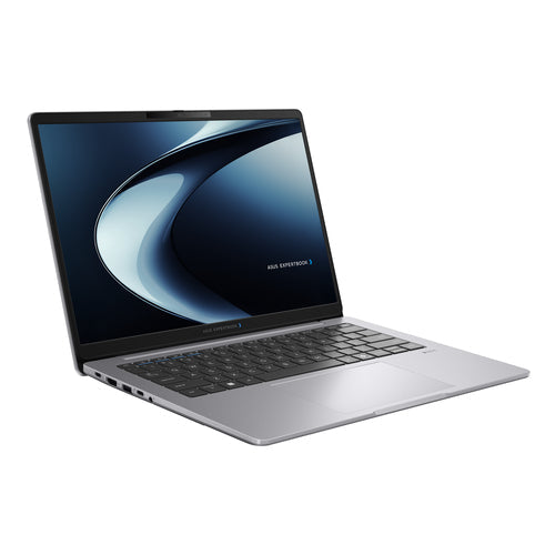 ASUS ExpertBook P3 G1 P3406CCA-LY0426 – set skråt forfra (vinkel 2); tastaturlayout illustrativt