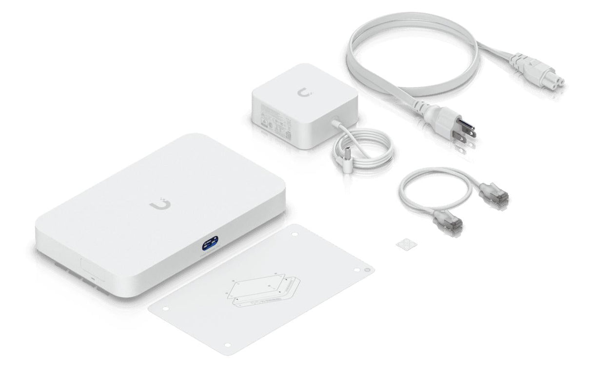 Ubiquiti Unifi Cloud Gateway Fiber white Ubiquiti
