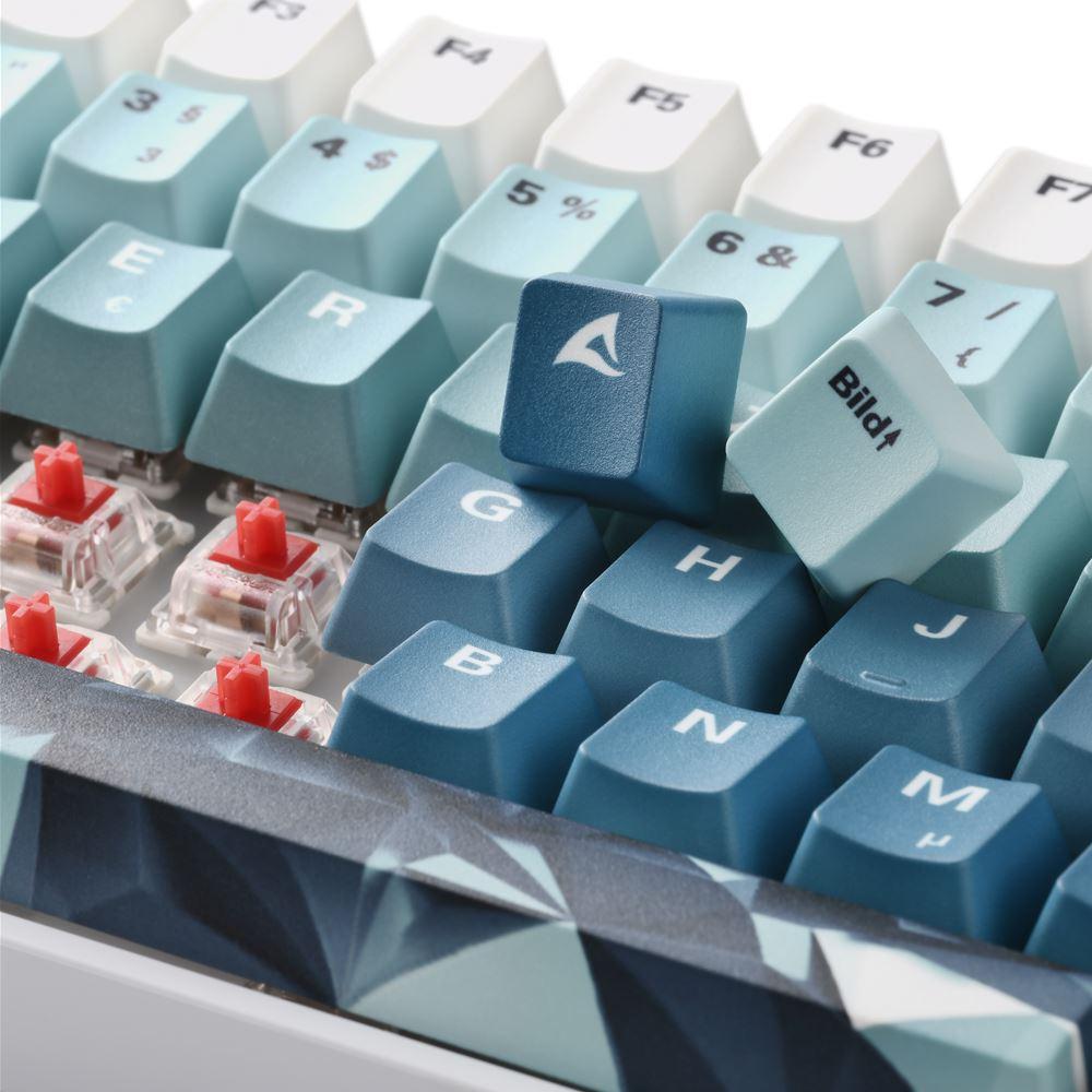 Sharkoon SGK50 S3 Design Bundle D1 – keycaps og musemåtte