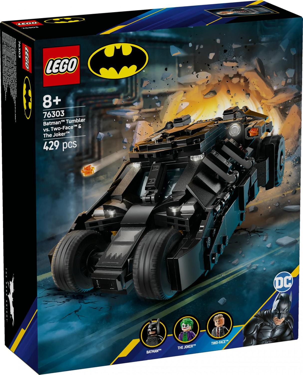 LEGO 76303 DC Super Heroes Batman Tumbler vs. Two Face & The Joker LEGO