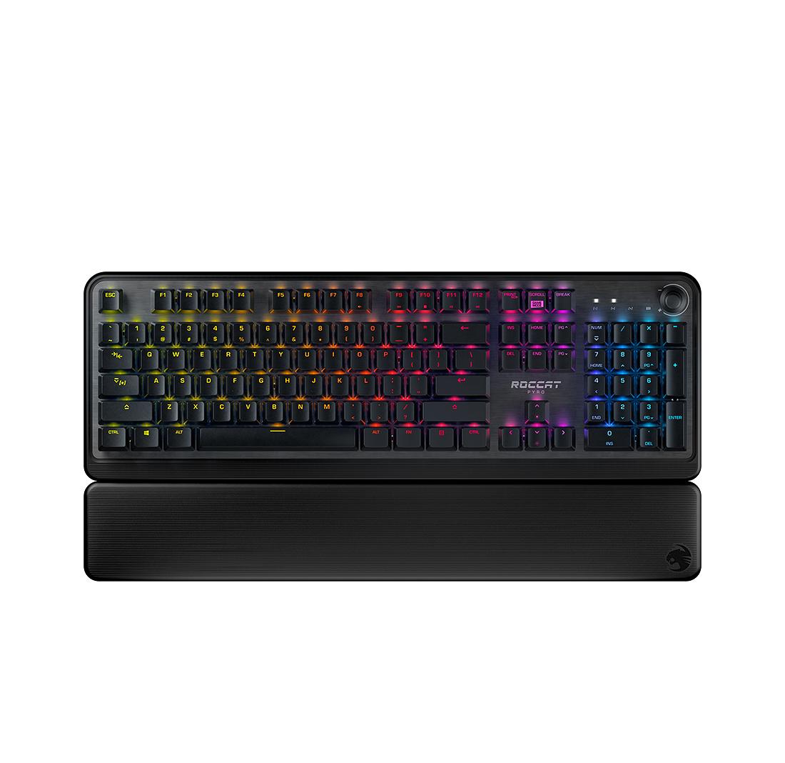 Roccat - Mechanische Gaming-Tastatur mit Pyro Linear Switches - Nordisches Layout