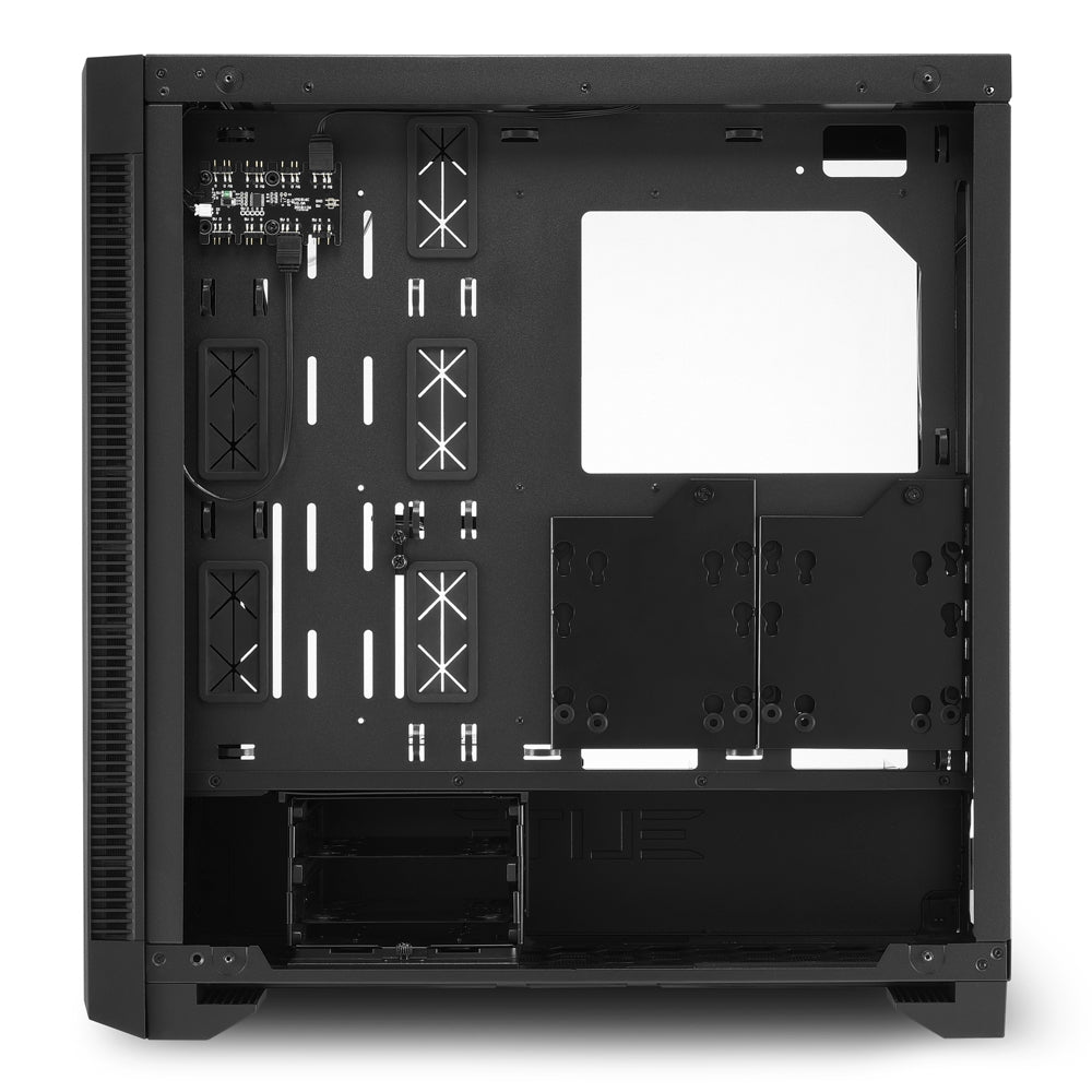 Sharkoon ELITE SHARK CA200G, big-tower case (black, Tempered Glass) Sharkoon