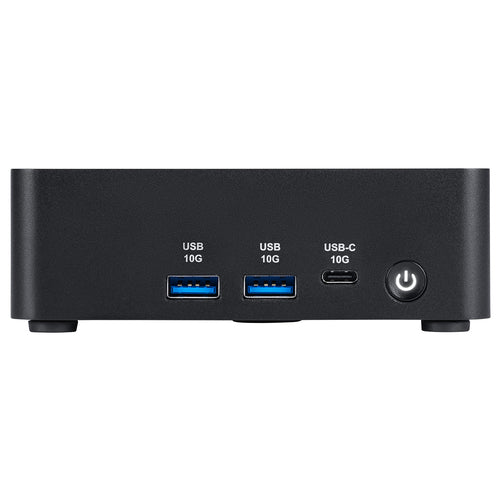 MSI Cubi NUC AI 1UMG-007EU – porte på fronten